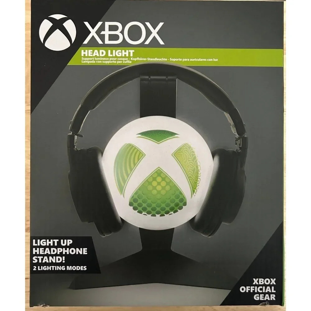 Xbox Headset Stand Logo‎ Light Up Stand USB Cord Paladone Official Merchandise​